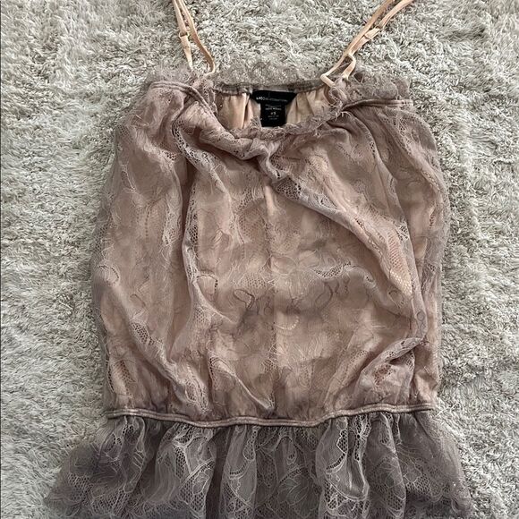 Moda Elegant Lace Women’s Top in Cream. XS - Picture 1 of 5